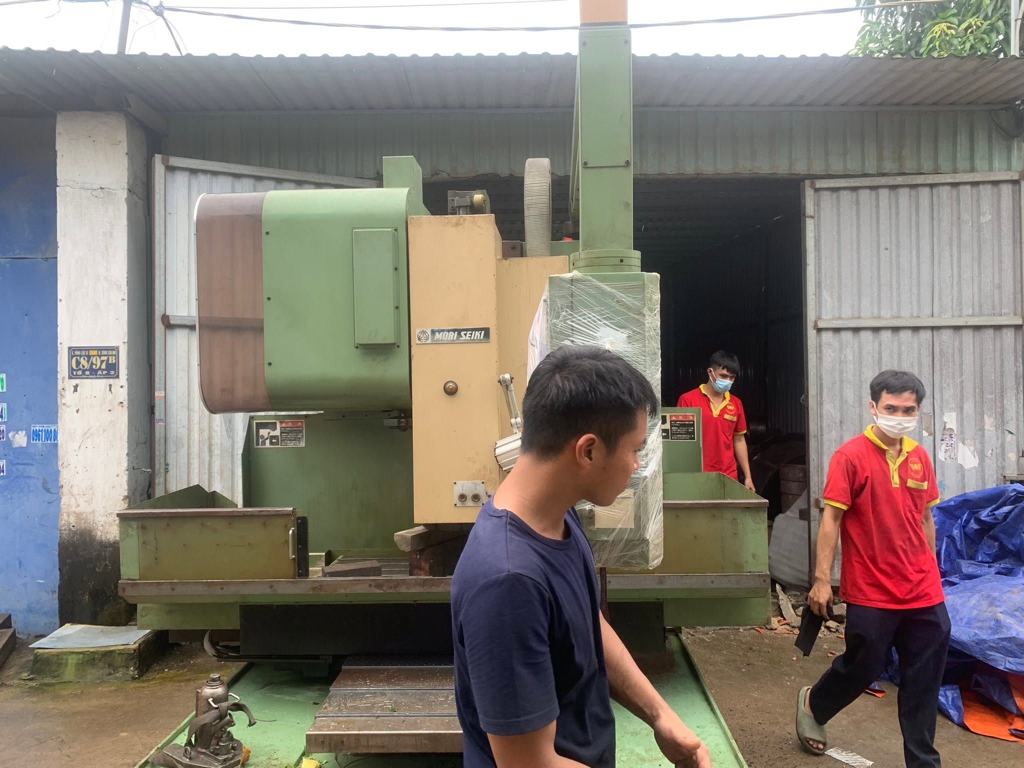 Hệ thống máy gia công tại xưởng Thành Đức CNC